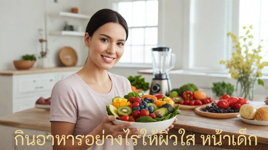 กินอาหารอย่างไรให้ผิวใส หน้าเด็ก
